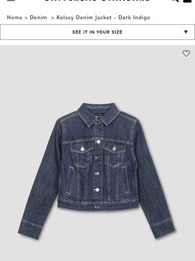 Kelsey Denim Jacket 2xs
